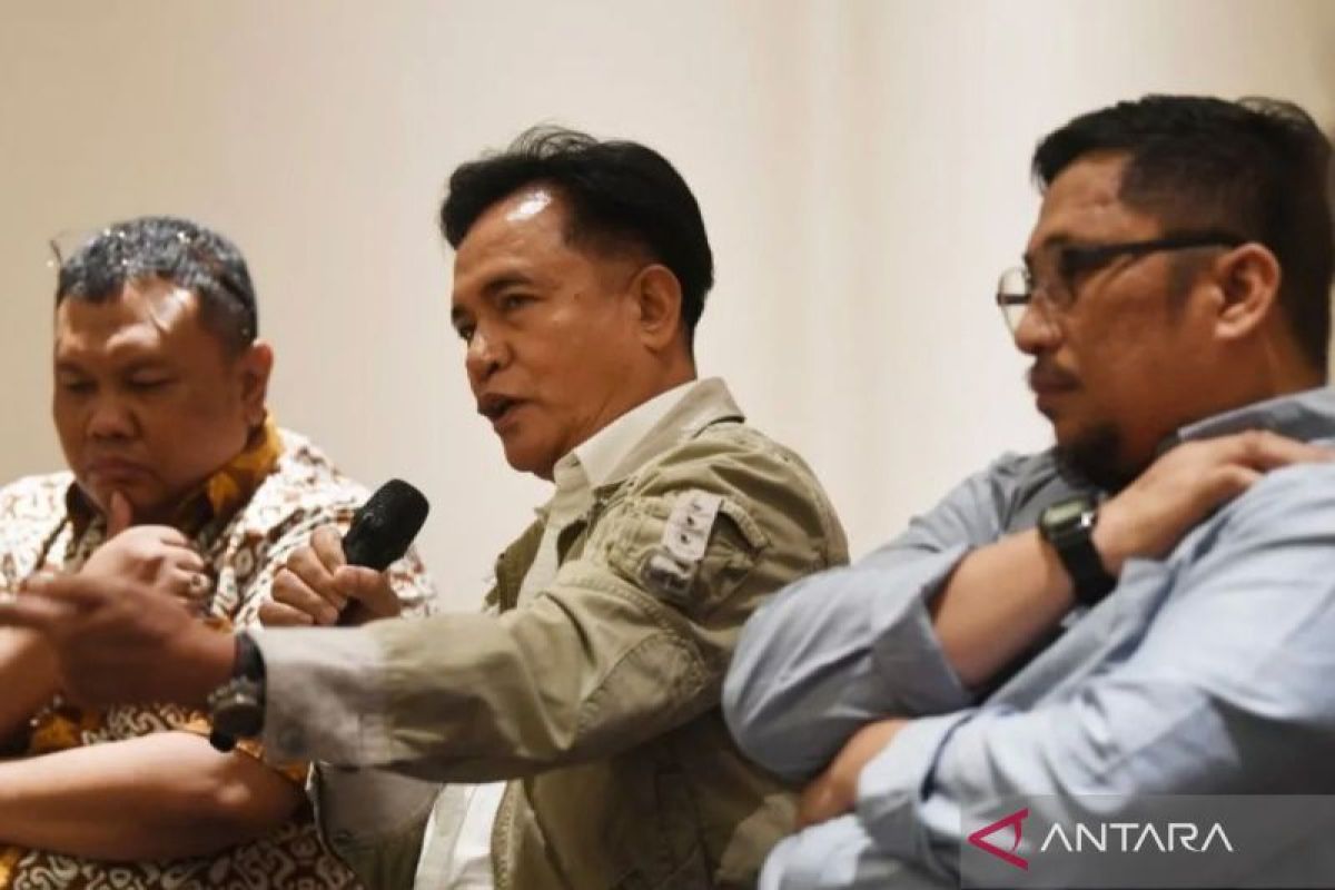 Yusril jadi ketua tim hukum wakili Prabowo Gibran bertarung di MK