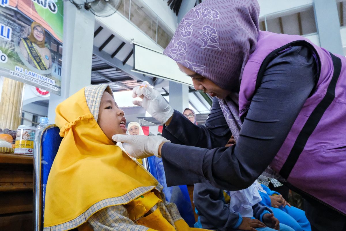 Imunisasi Polio putaran kedua Sidoarjo sasar 292.041 anak