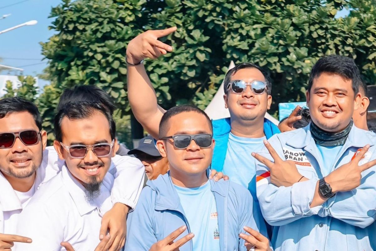 TKD Prabowo - Gibran bersama relawan kawal penghitungan suara