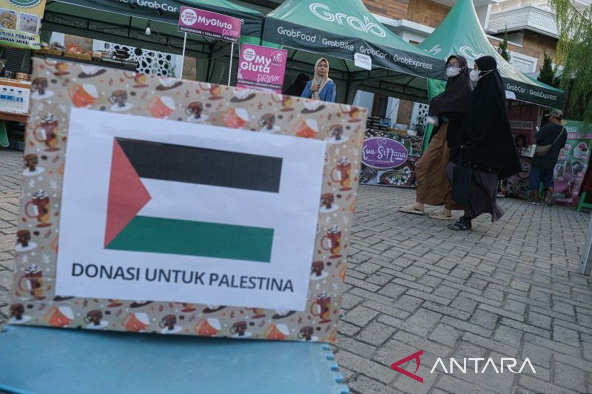 Yayasan Raudatul Jannah bantu pasarkan UMKM lokal lewat bazar peduli Palestina