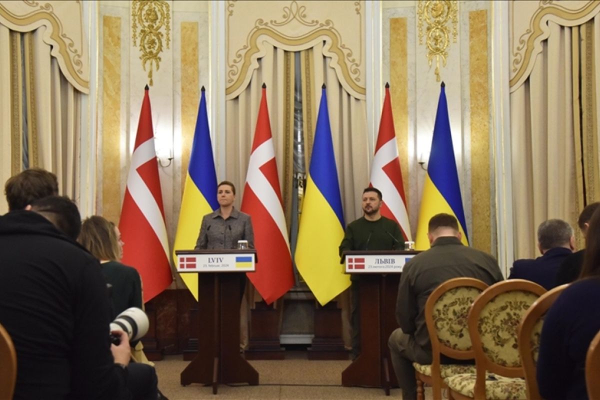 Ukraina, Denmark teken perjanjian keamanan 10 tahun