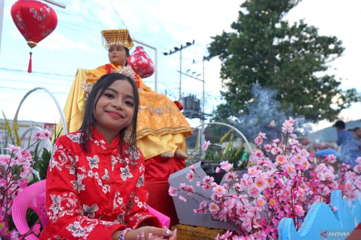 Ratusan warga Gorontalo saksikan perayaan Cap Go Meh 2024