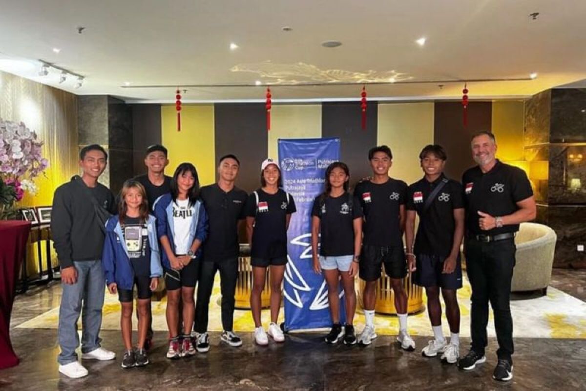 Enam triathele Indonesia siap berlaga di ajang Asian Triathlon Cup 2024