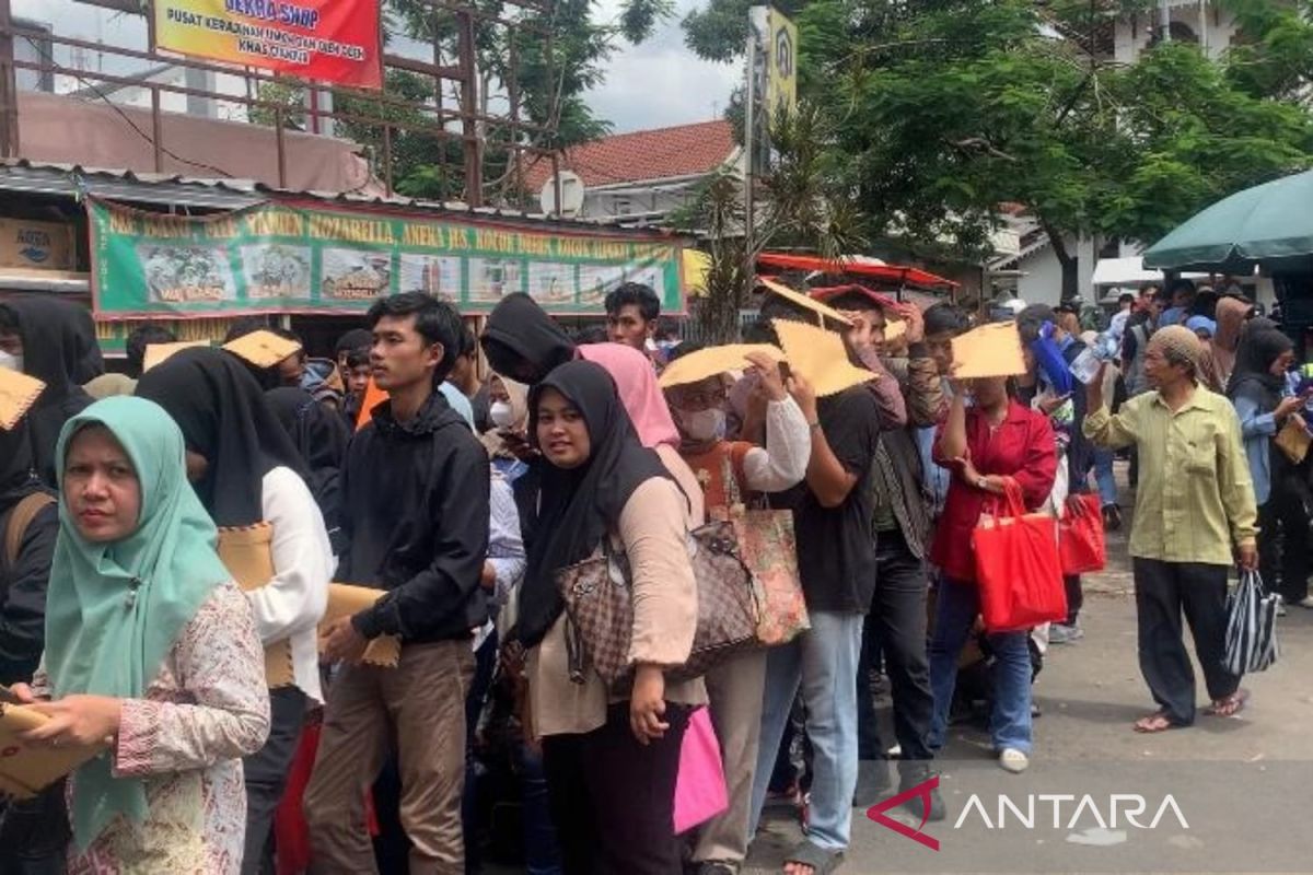 Angka pencari kerja di Cianjur turun setiap tahun