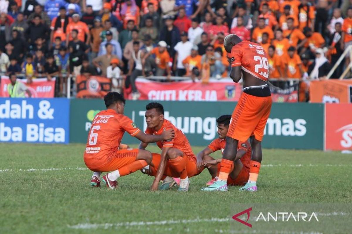 Semifinal Liga 2: PSBS Biak tahan imbang tuan rumah Persiraja