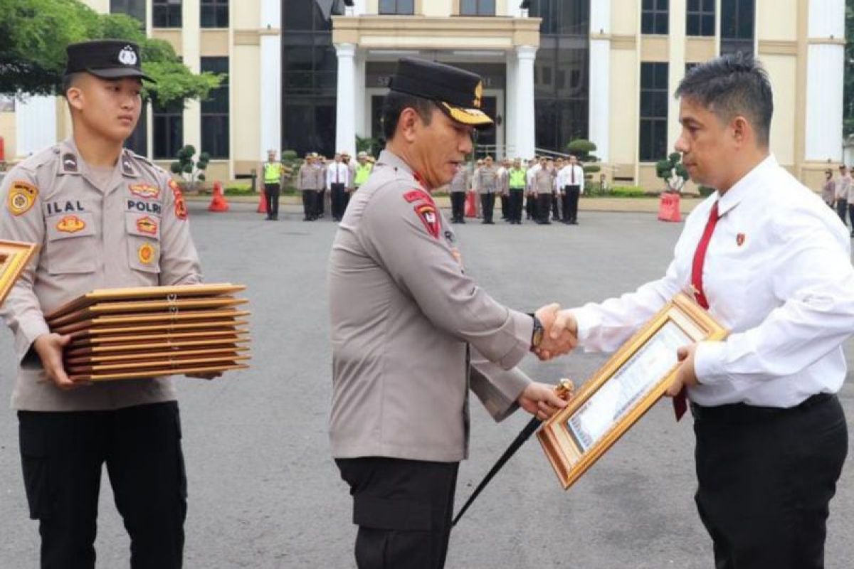 Polda Jambi apresiasi 33 personel berhasil ungkap kasus narkoba internasional