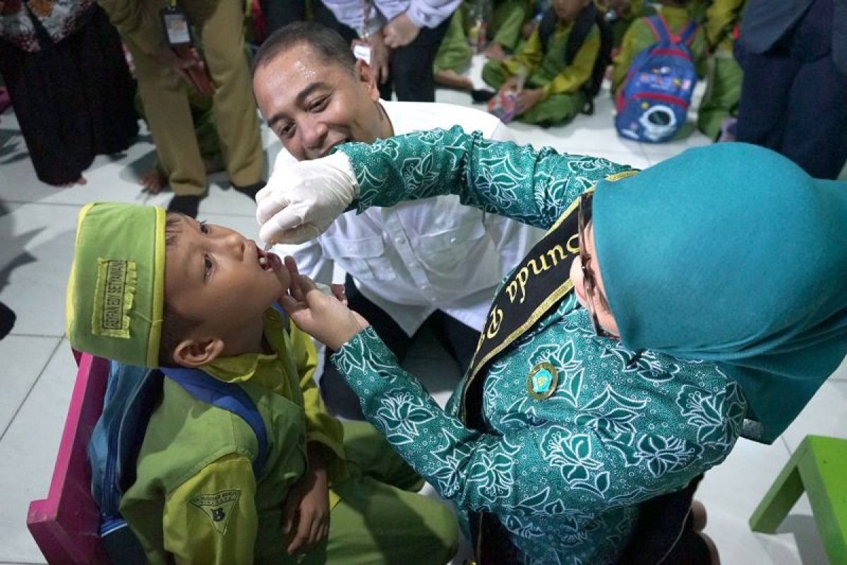 Dinkes Surabaya: Capaian Sub PIN Polio putaran dua capai 105 persen