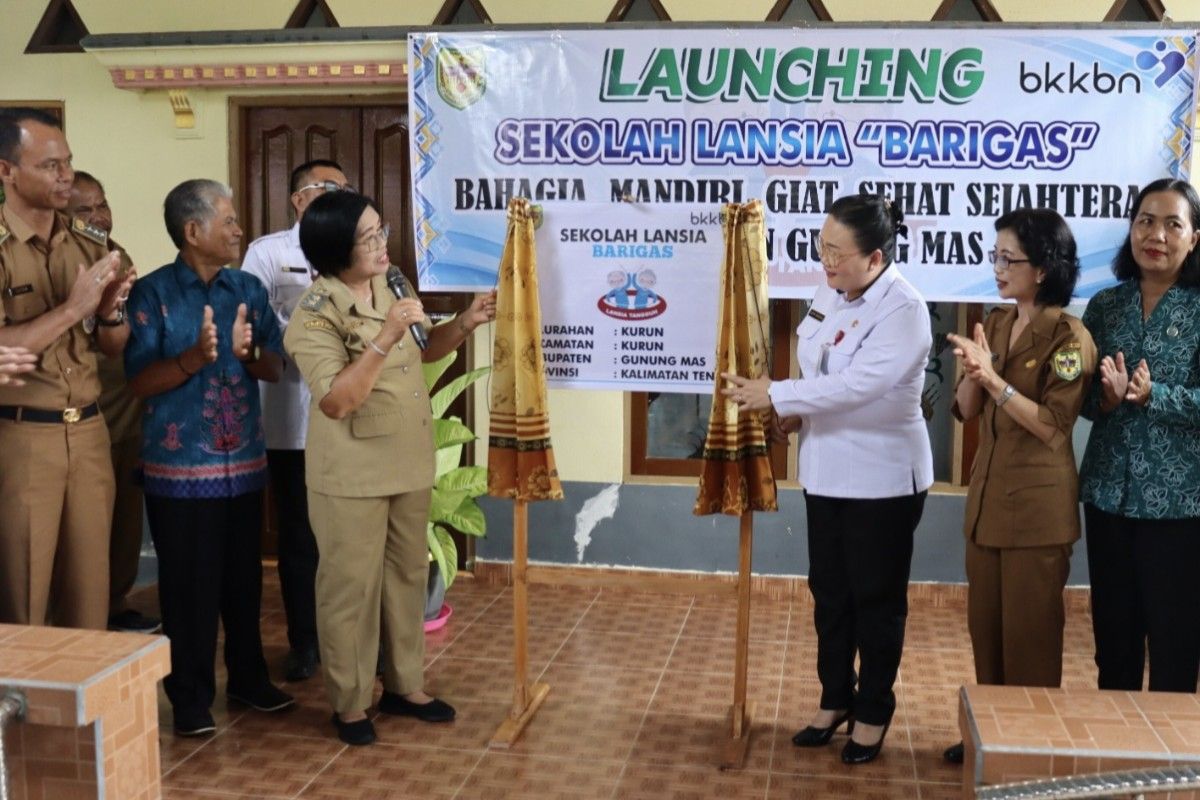 Sekolah Barigas jadi wadah wujudkan lansia Gumas sehat