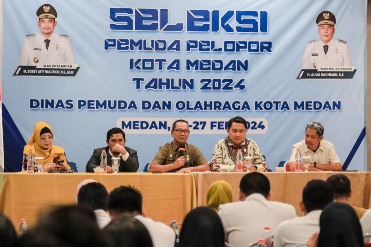 Dispora Medan seleksi pemuda pelopor songsong Indonesia Emas 2045