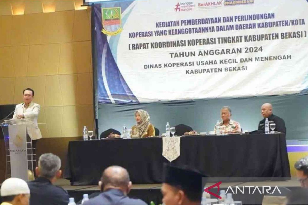 Pemkab Bekasi fasilitasi koperasi kembangkan inovasi demi kemajuan usaha