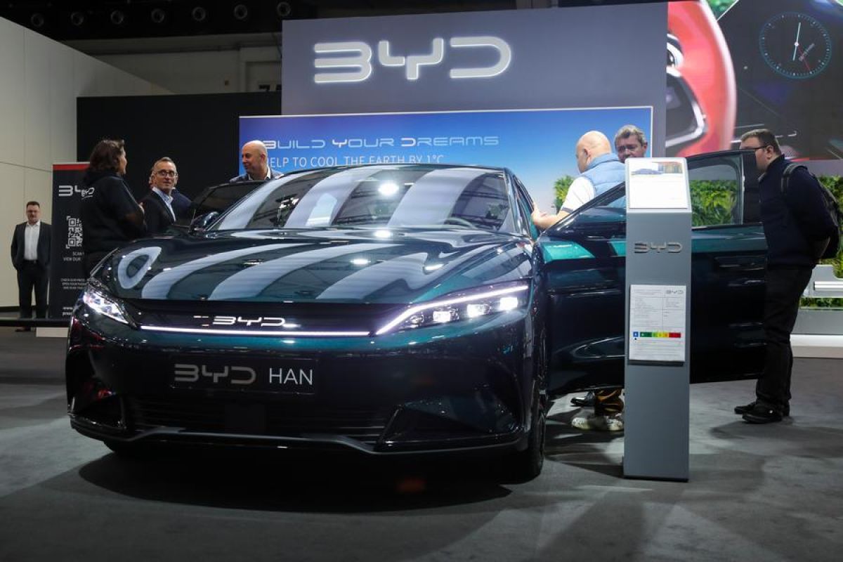 BYD China kirim batch pertama NEV buatannya ke Hongaria