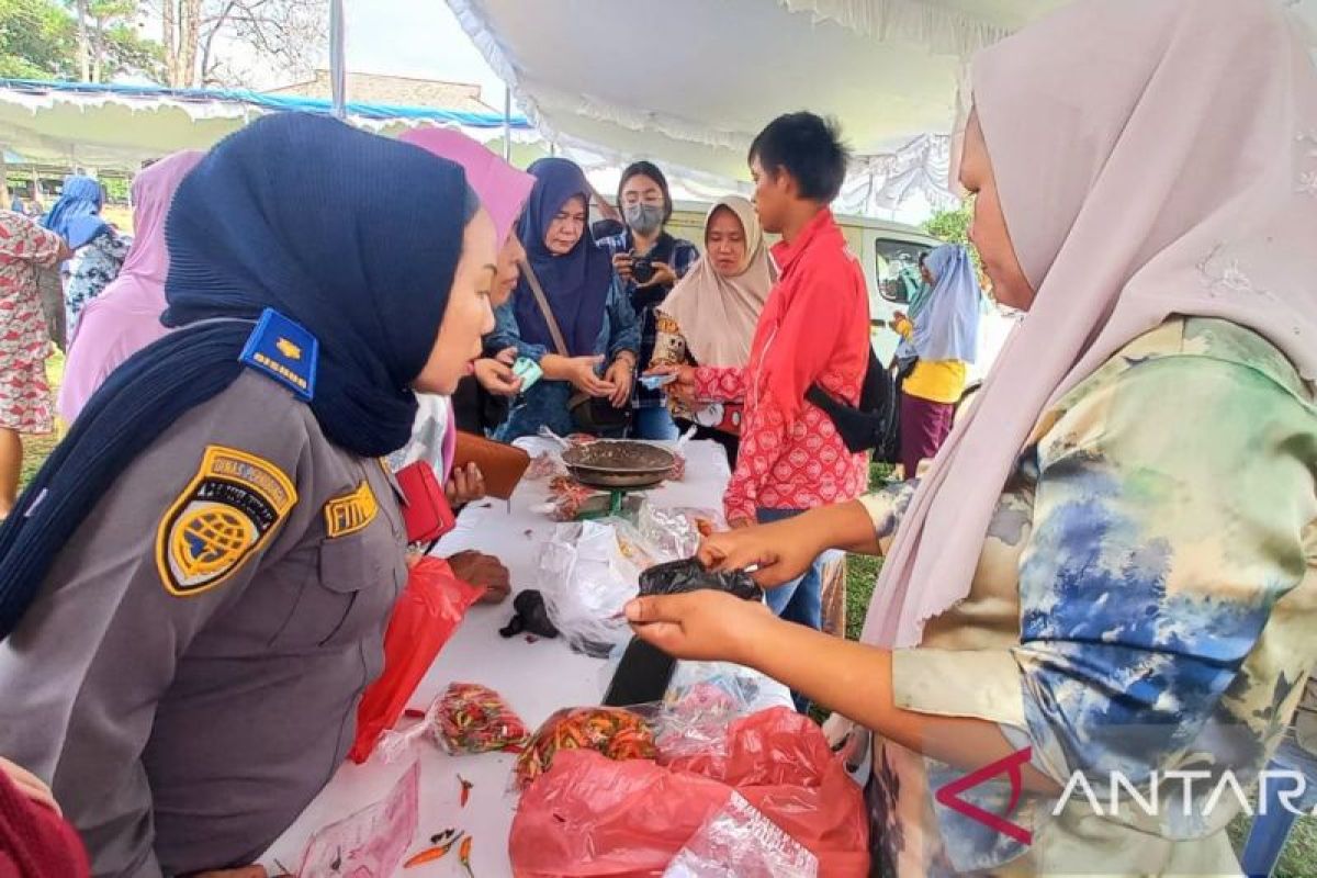 Disperindag Babel gelar pasar murah di taman UMKM