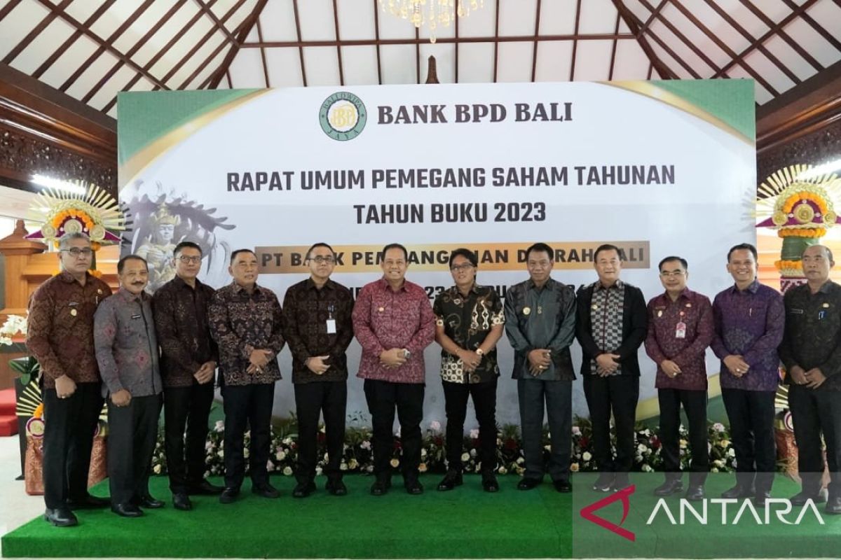 BPD Bali bagikan dividen Rp553,6 miliar untuk tahun buku 2023
