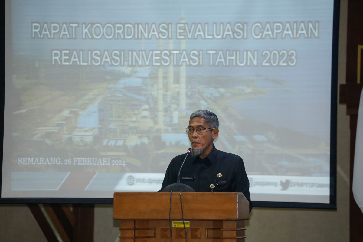 Sekda: Investasi di Jateng naik 12,56 persen