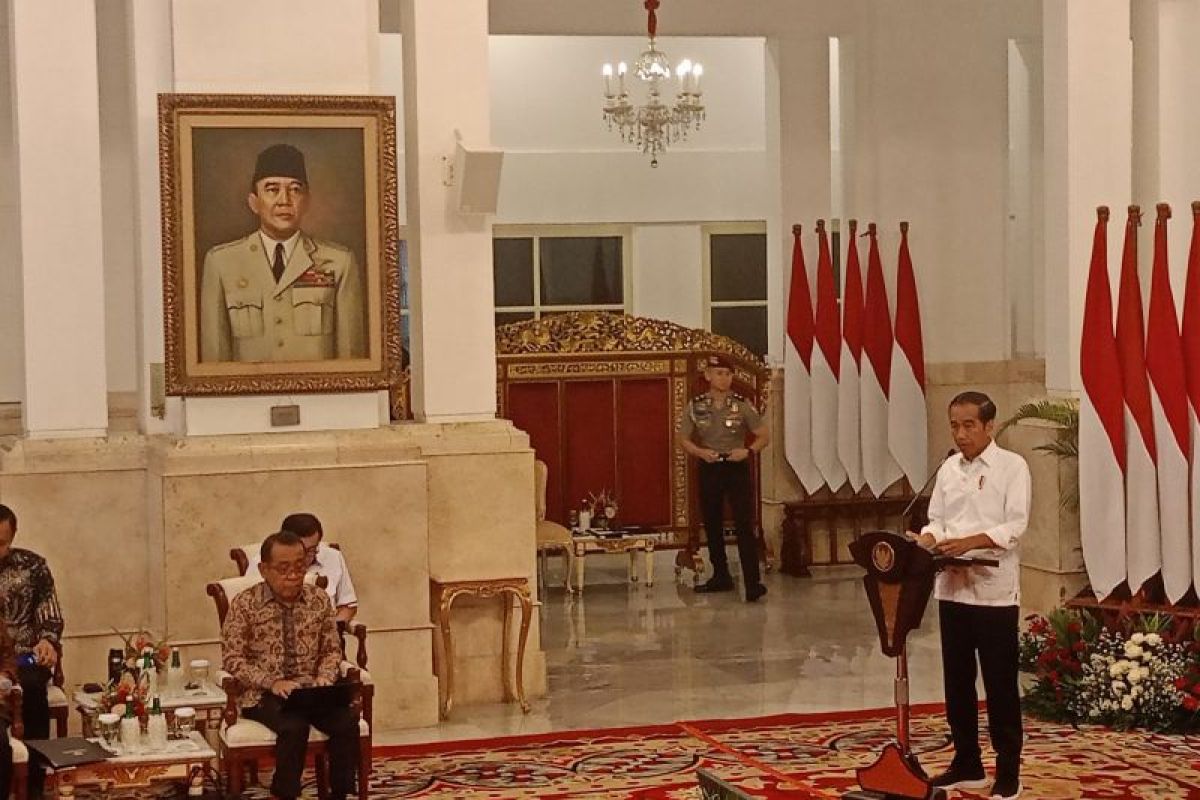 Presiden Jokowi minta jajarannya jaga stok dan harga pangan untuk Ramadhan