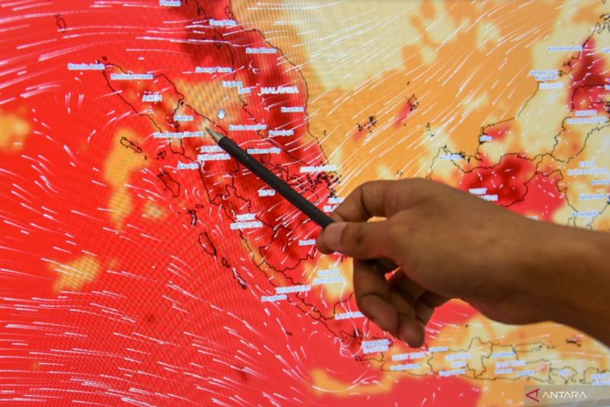 BBMKG: Medan dilanda suhu 35,7 derajat Celsius