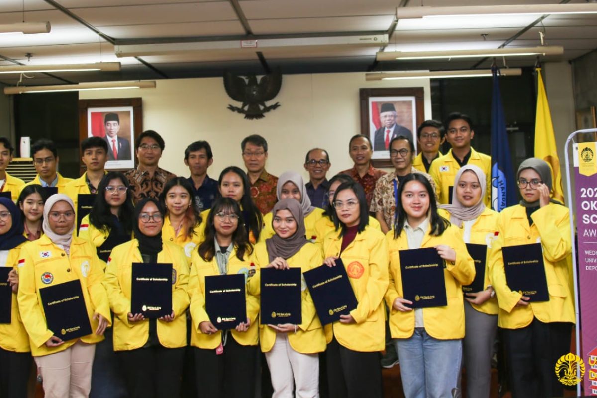 25 orang mahasiswa UI terima beasiswa OK Bank Indonesia