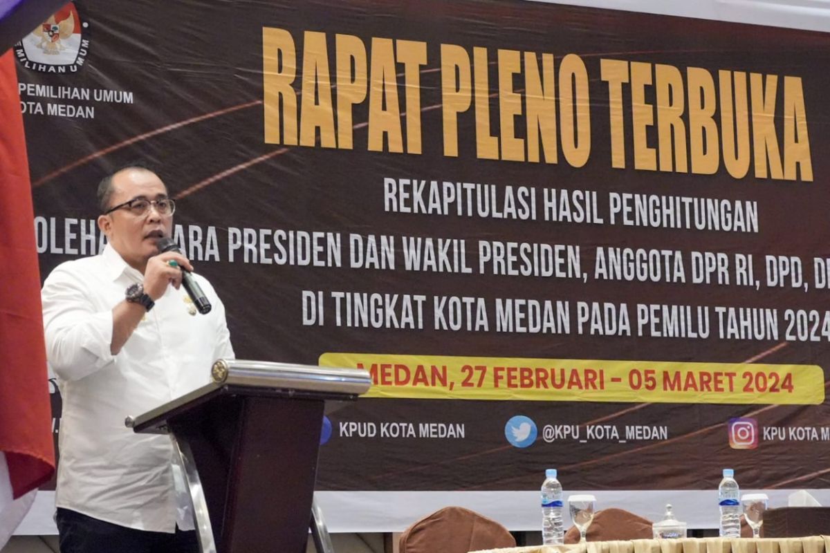 Pemkot Medan apresiasi warga jaga kerukunan pelaksanaan pemilu 2024