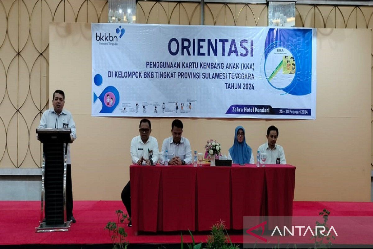 BKKBN gelar orientasi KKA di kelompok BKB se-Sultra