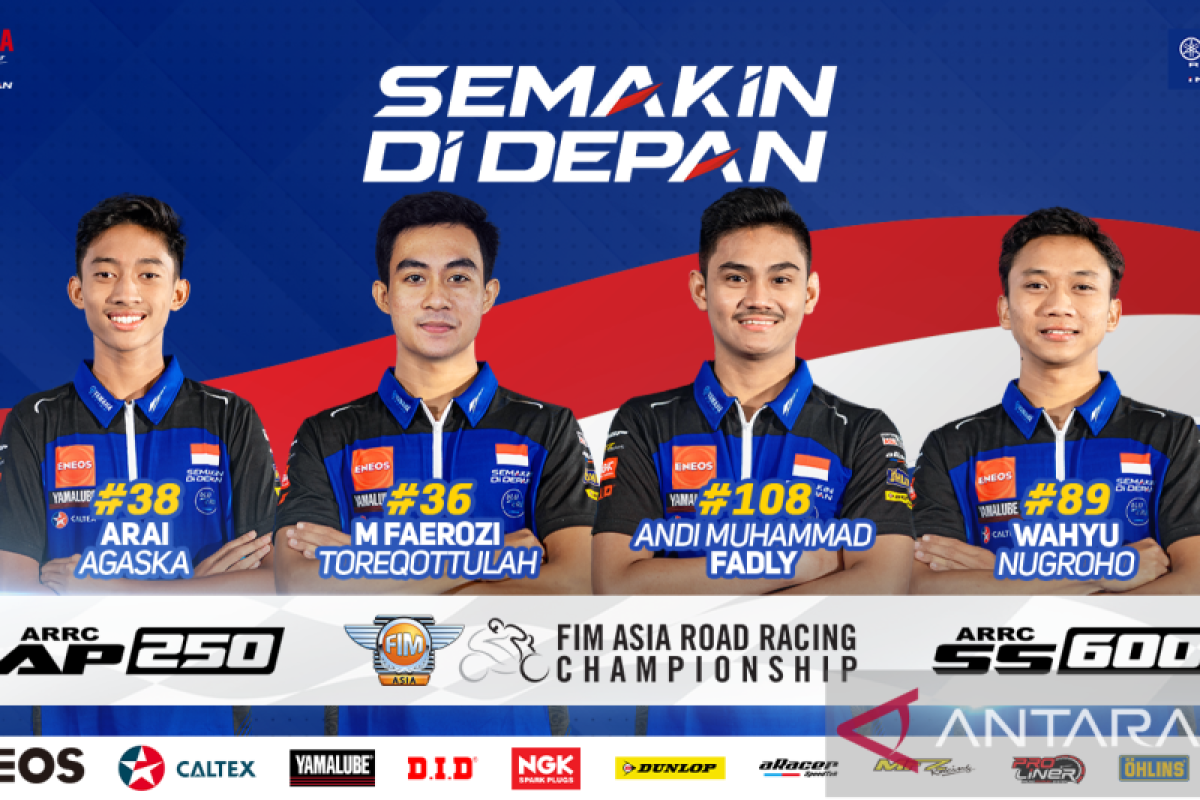Formasi Resmi Tim Yamaha Racing Indonesia 2024, Siap Berkompetisi di Eropa dan Asia