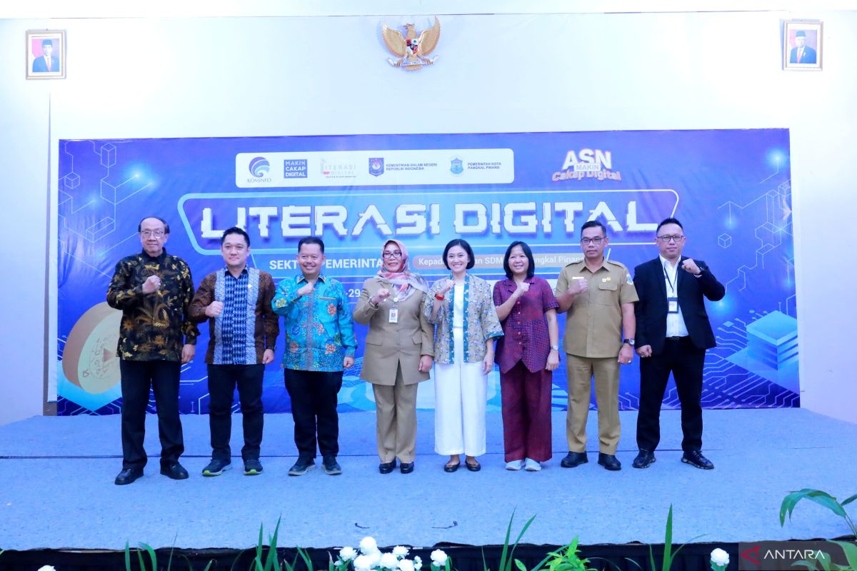 Kemenkominfo RI adakan literasi digital untuk ASN pemkot Pangkalpinang dan kabupaten tetangga