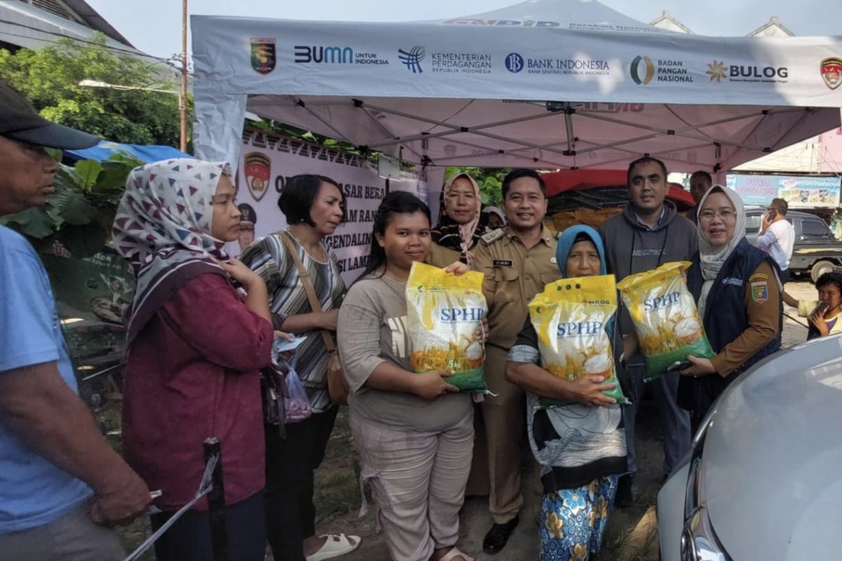 Disperindag Lampung menargetkan lakukan operasi pasar di 300 titik