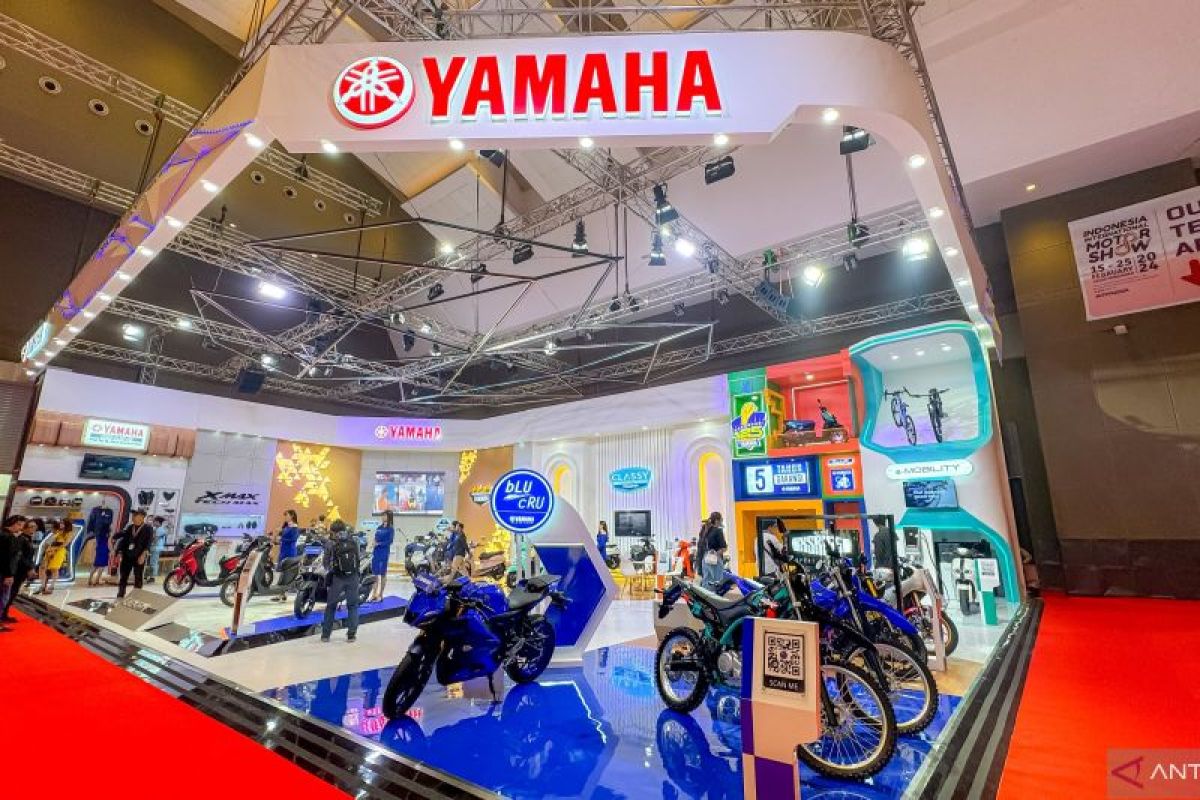 Booth Yamaha di IIMS 2024, Hadirkan Varian Warna Baru Hingga Banjir Promo Spesial