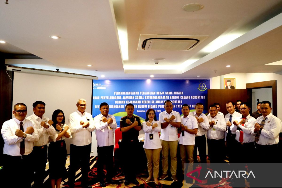 BPJS Ketenagakerjaan dan Kejari Gorontalo optimalkan program Jamsostek