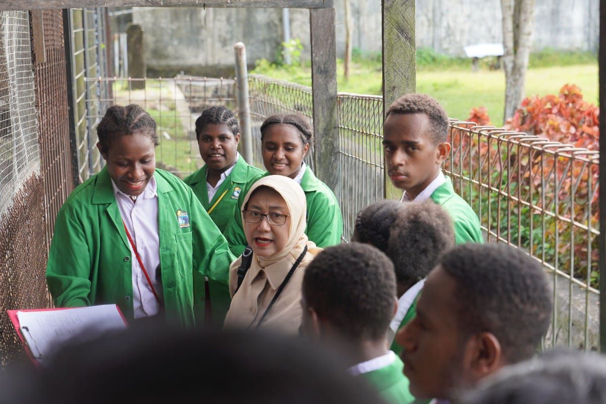 Menyemai mimpi siswa Sekolah Taruna Papua