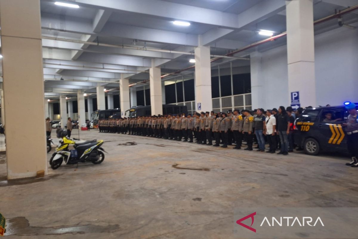 Polres Balikpapan antisipasi kedatangan Bonek di Stadion Batakan