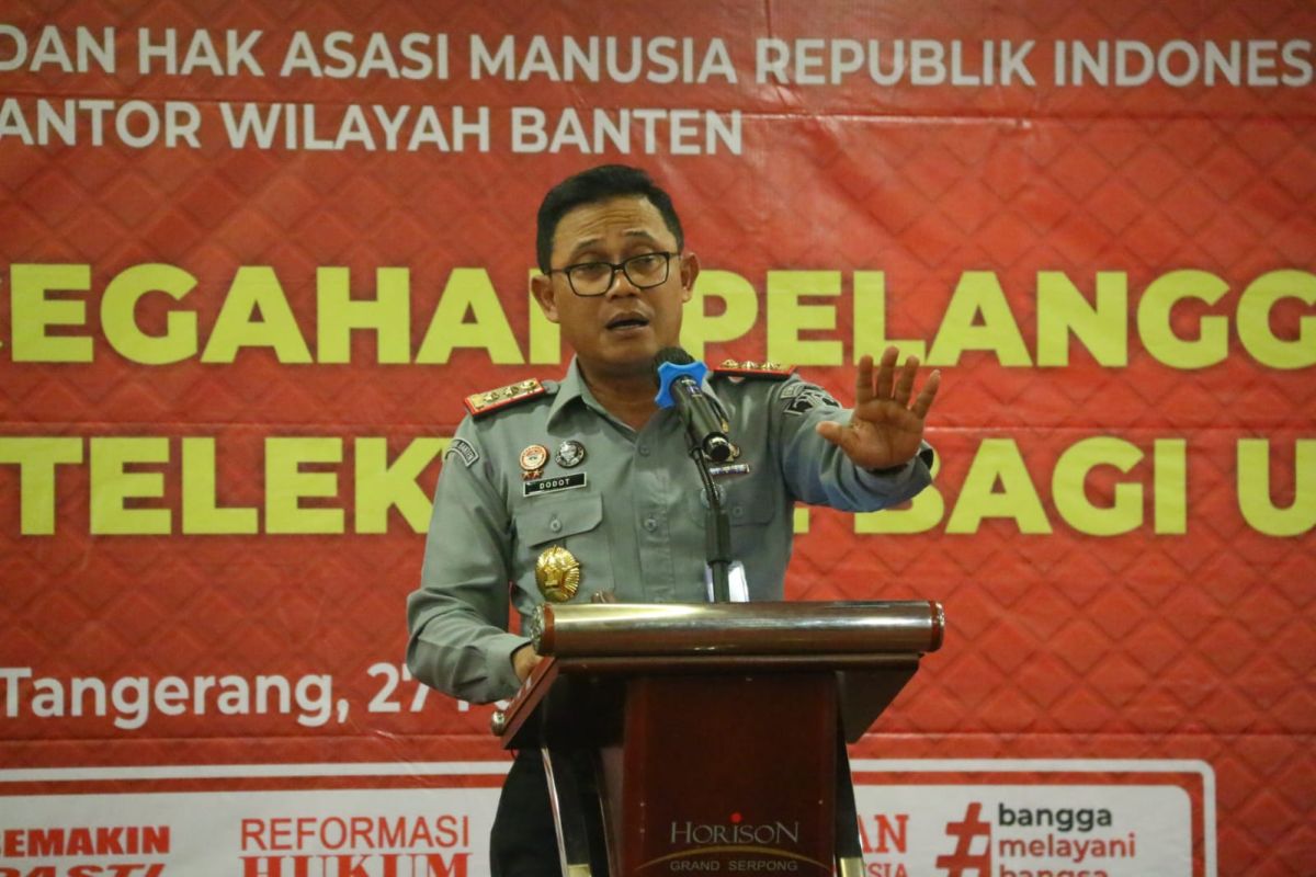 Kemenkumham Banten ingatkan pentingnya Kekayaan Intelektual