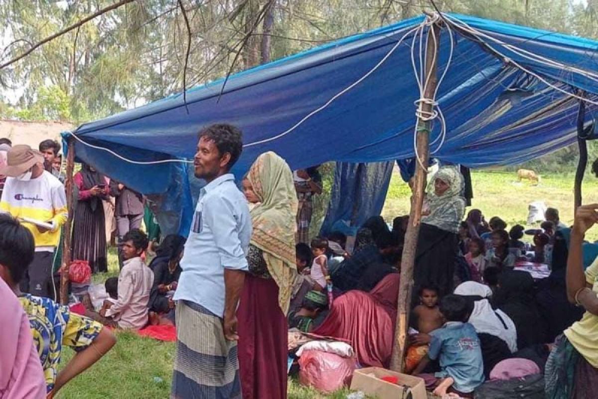 Sebanyak 154 imigran Rohingya masih ditampung di Aceh Timur