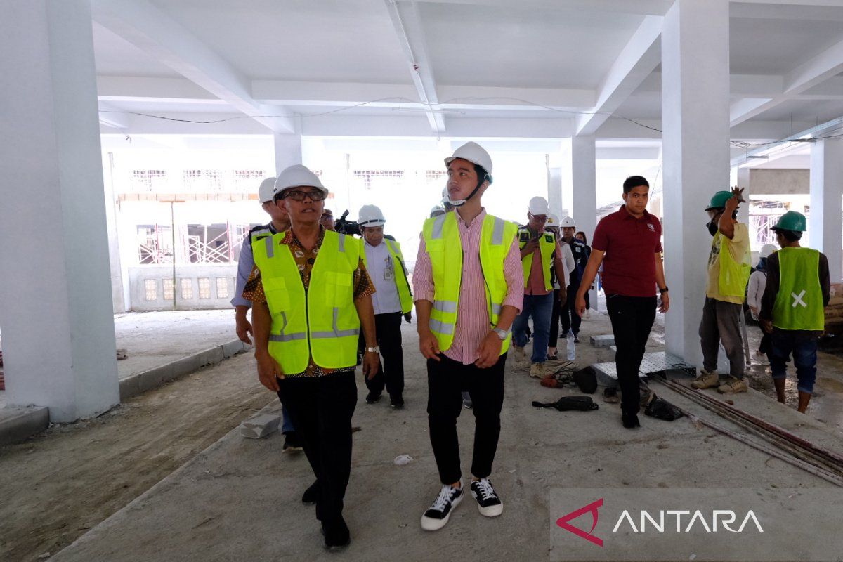 Gibran janji selesaikan sejumlah proyek infrastruktur di Solo pada 2024