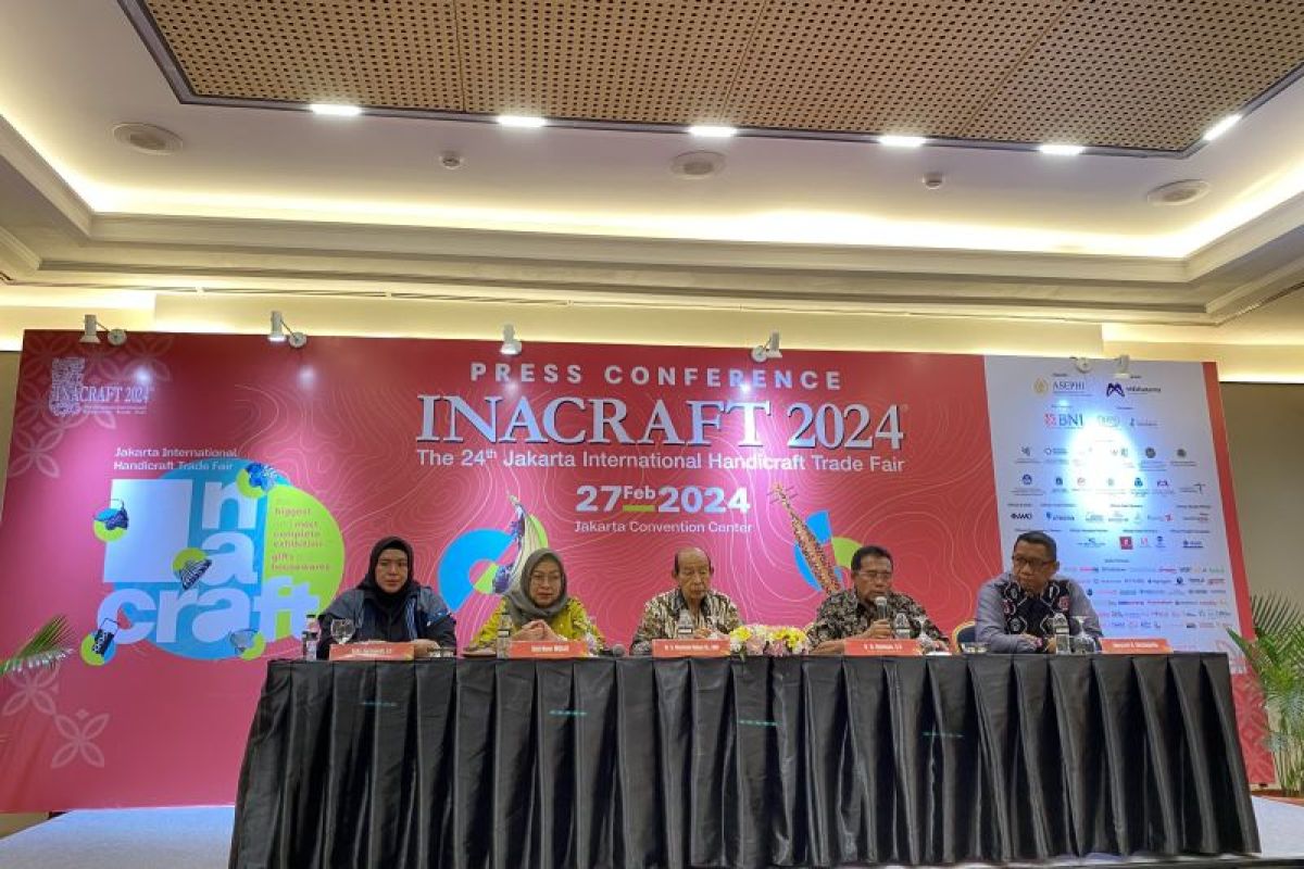 Inacraft 2024 kembali digelar, targetkan transaksi Rp100 miliar