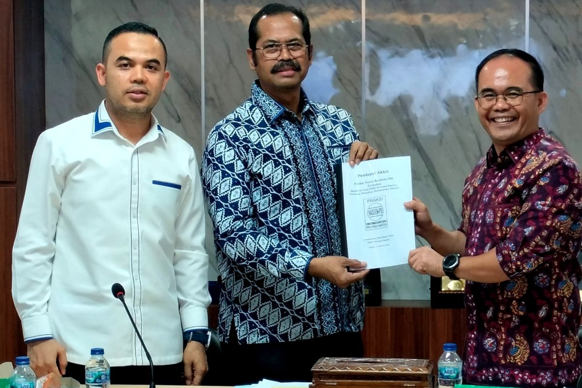 DPRD Banten godok Raperda Pemajuan Kebudayaan