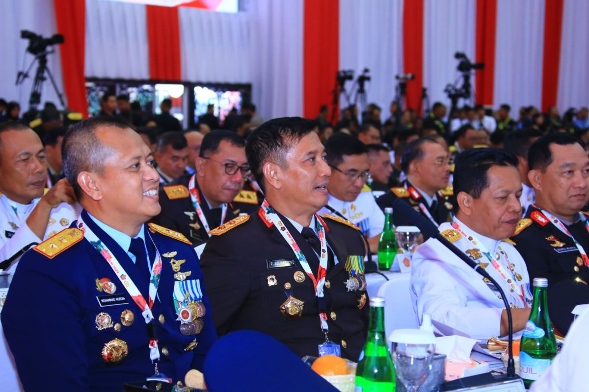 Kapolda Jambi hadiri Rapim TNI-Polri