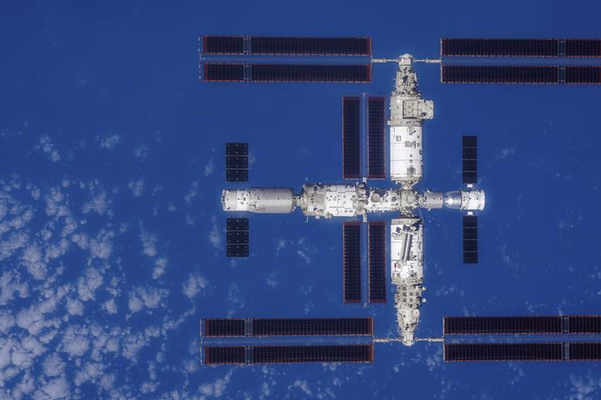 Stasiun luar angkasa China lolos tinjauan penerimaan