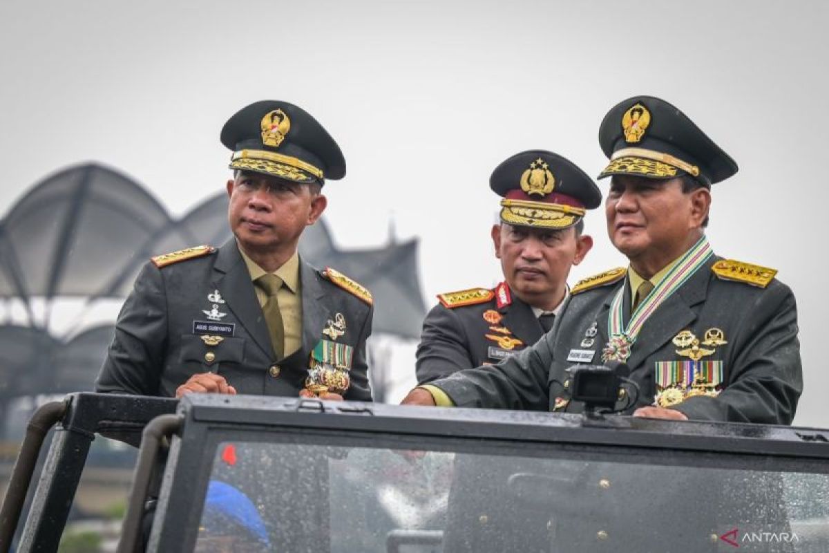 200 lebih alutsista buatan dalam negeri dipamerkan saat Rapim TNI-Polri 2024