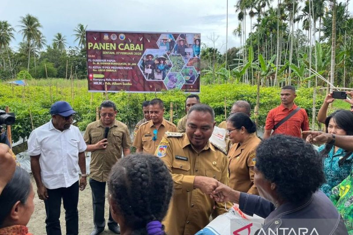 Pemkab Jayapura nyatakan bantuan beras 1,5 ton ke masyarakat cegah inflasi