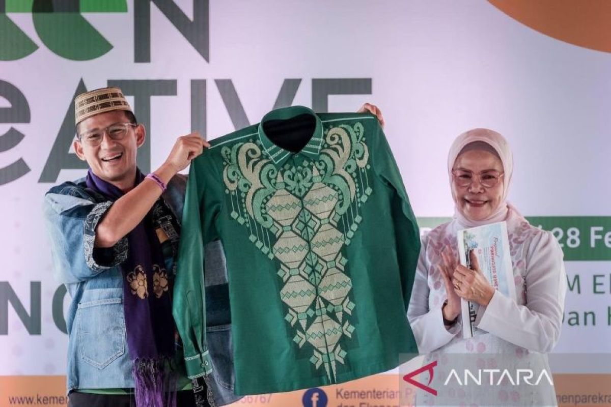 Sandiaga: Pelaku ekraf Gorontalo perlu terapkan fesyen berkelanjutan