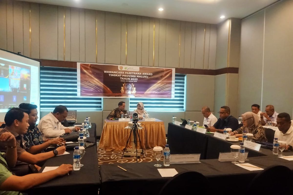 Tiga Pemda di Maluku masuk nominasi Paritrana Award 2023
