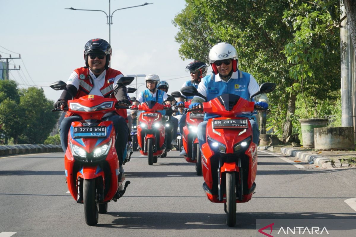 PLN Babel lakukan kampanye kendaraan listrik di Pangkalpinang