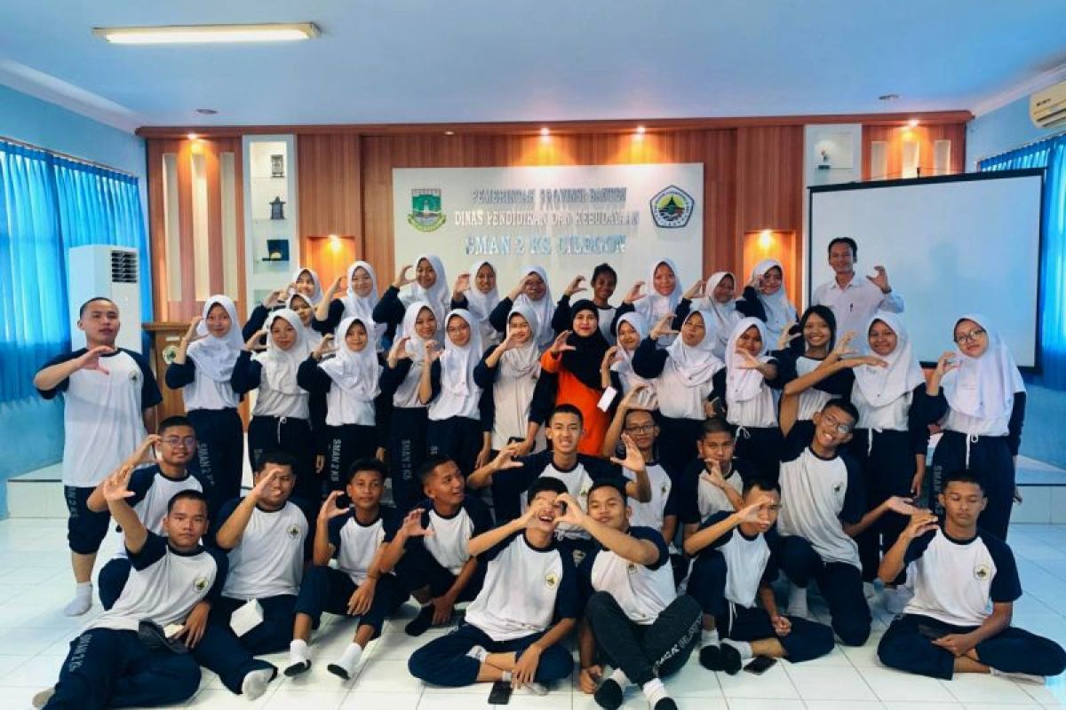 Dinkes Cilegon adakan Gerakan Aksi Bergizi di SMAN 2 Kota Cilegon