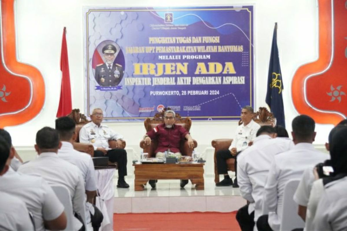 Irjen serap aspirasi di Kemenkumham Jateng untuk tingkatkan kinerja