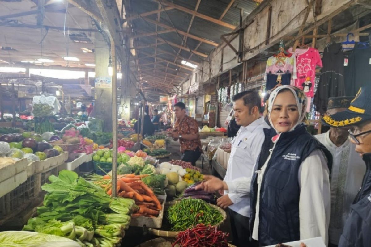TPID Langkat pantau harga pangan di pasar tradisional