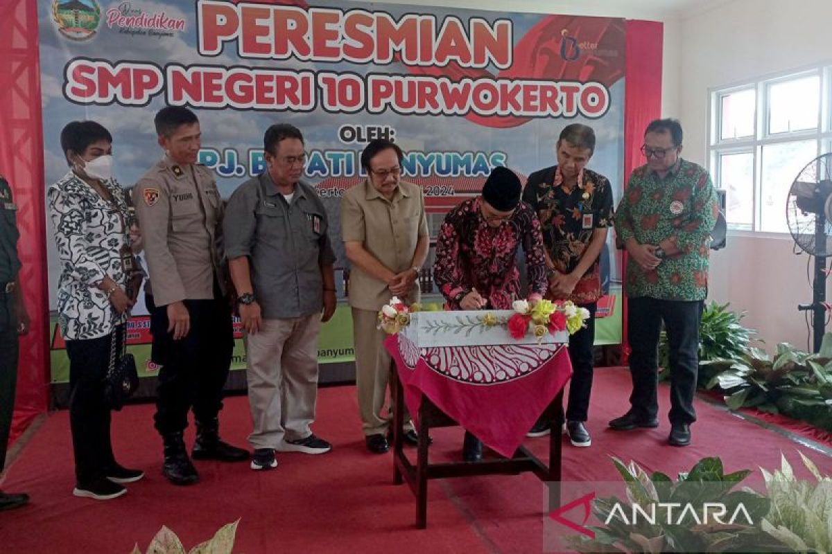 Pemkab Banyumas  tambah unit sekolah baru