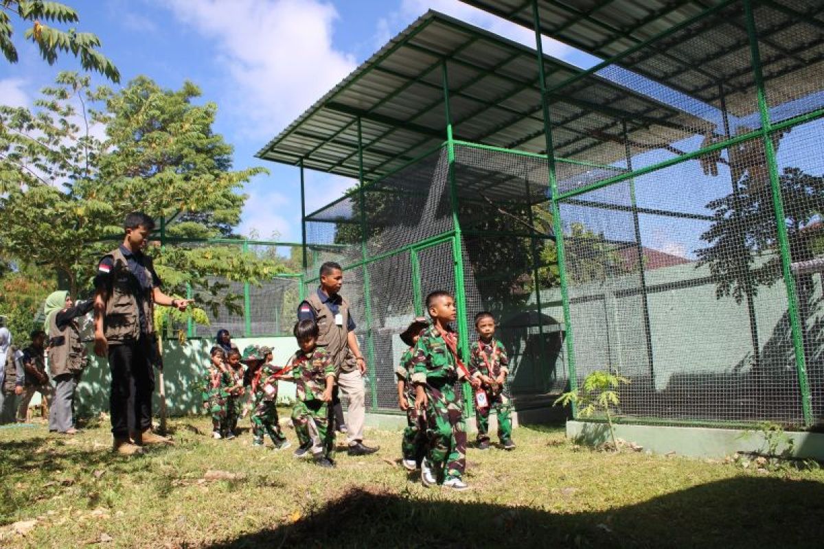 BKSDA Maluku  kenalkan satwa liar dilindungi kepada anak usia dini