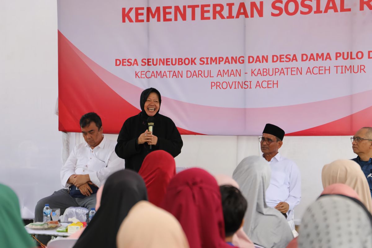 Mensos beri modal dan pendampingan berdayakan masyarakat Aceh Timur 