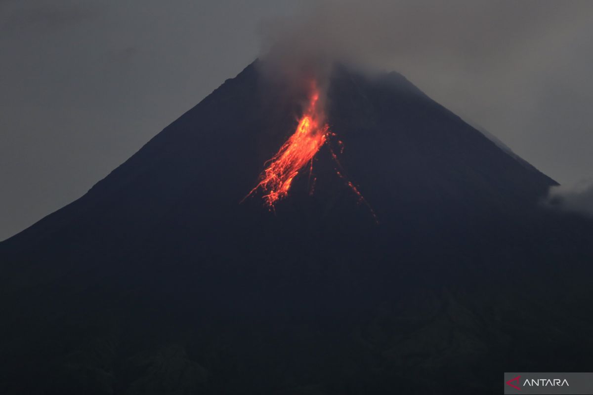 Gunung Merapi luncurkan lima kali guguran lava