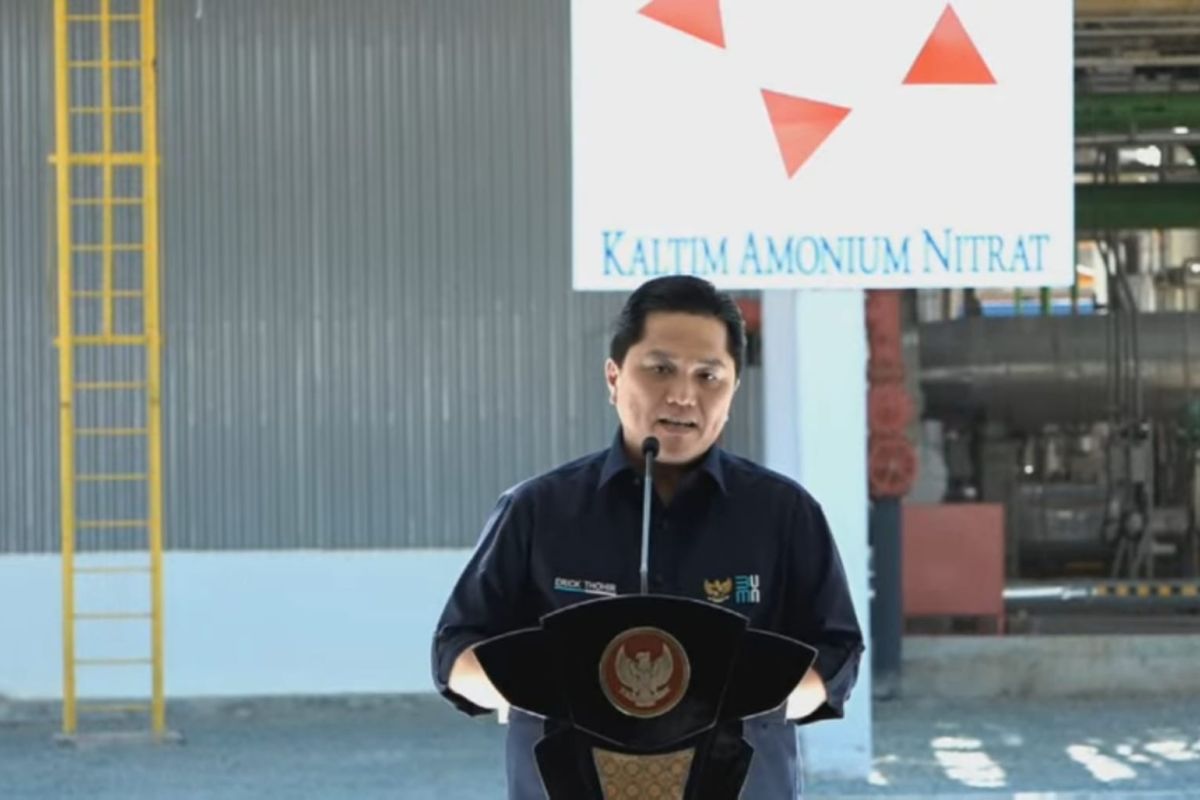 Erick Thohir minta perusahaan pupuk jadi kawasan industri petrokimia